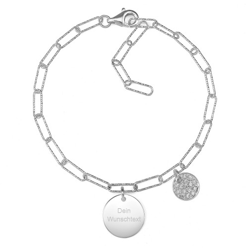 Gravur-Armband Sparkling Plate
