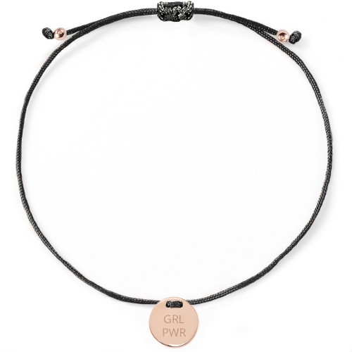 Armband "GIRL POWER" mit Rückseitengravur - 925 Sterlingsilber