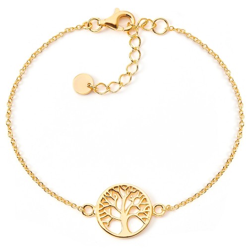 Armband Lebensbaum mit Gliederkette 