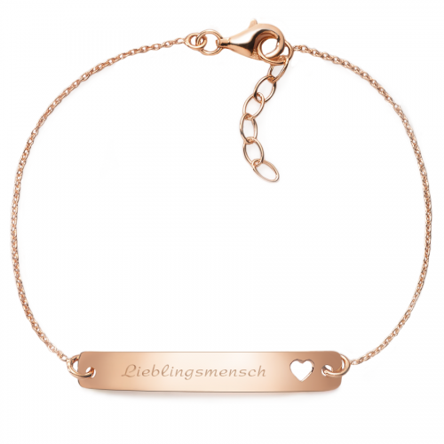 Armband mit der Gravur Lieblingsmensch