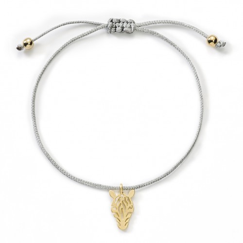 Armband mit Zebra-Anhänger