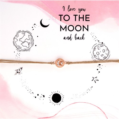 Armbandkarte To the Moon and Back
