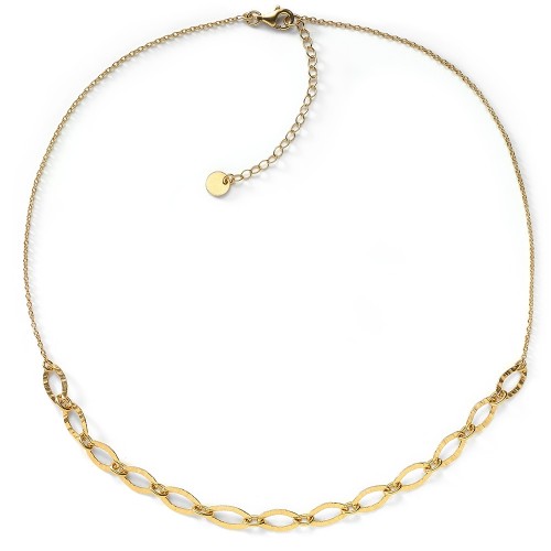 Choker Navette - 925 Sterlingsilber