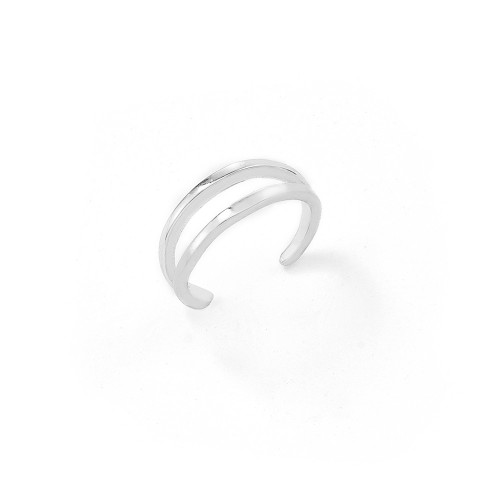 Earcuff Parallel | einzeln - 925 Sterlingsilber