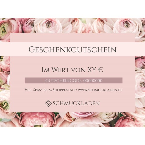 Geschenkgutschein Floral Dream