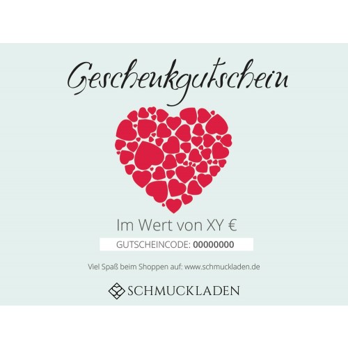 Geschenkgutschein Happy Love