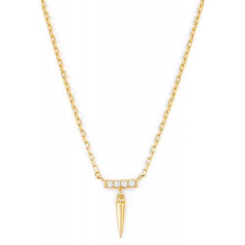 Halskette Charmed mit Zirkonia - 925 Sterlingsilber