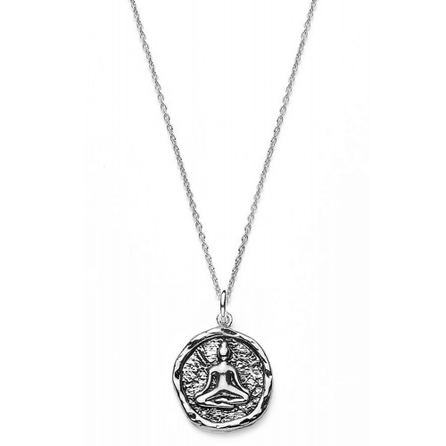 Münzkette Buddha - 925 Sterlingsilber