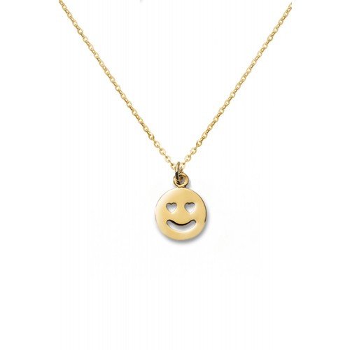 Kette mit Emoji "Love" | 925 Sterlingsilber