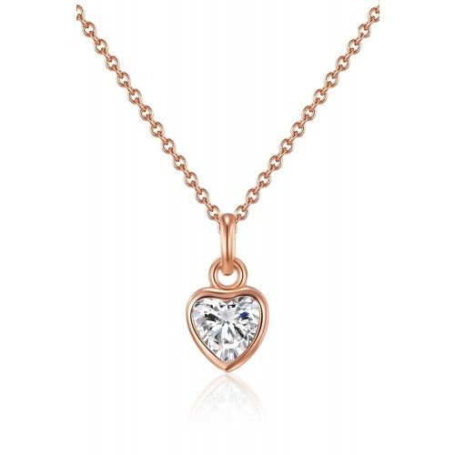 Herz-Kette - 925 Sterlingsilber
