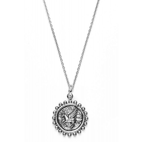 Münzkette Pegasos - 925 Sterlingsilber