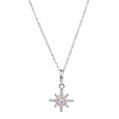 Halskette Siriusstern - 925 Sterlingsilber