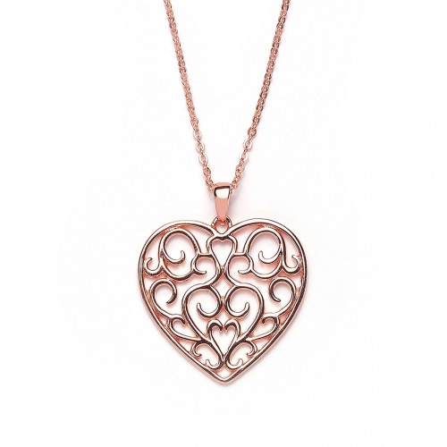 Herzkette - 925 Sterlingsilber