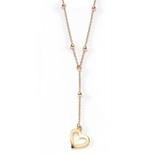 Herz-Kette Touch of Love by Ellen Eiselin - 925 Sterlingsilber