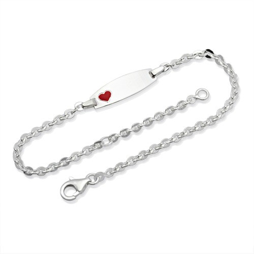 925 Silberarmband inkl. Gravur für Kinder