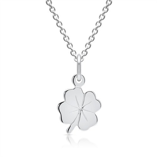 Silberkette Kleeblatt - 925 Sterlingsilber