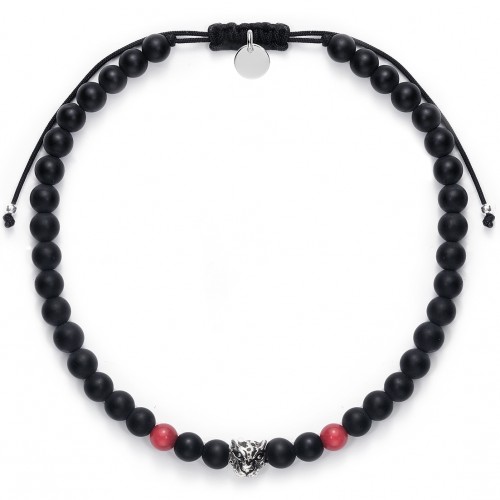 Männer-Armband mit Achat Tiger