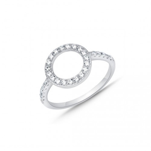 Ring mit Zirkoniakreis 