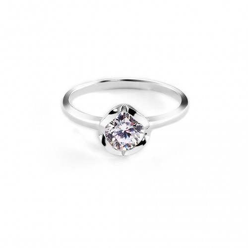 Ring "Diamond Heart" - 925 Sterlingsilber