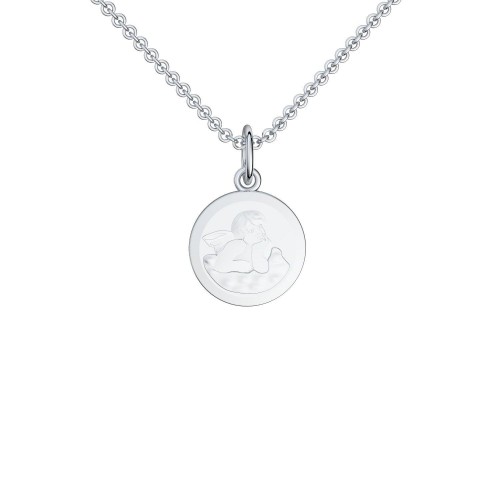 AMOONIC Engel Kette "Shallow Angel" Schutzengel - Talisman (individuell anpassbare Halskettenlänge)