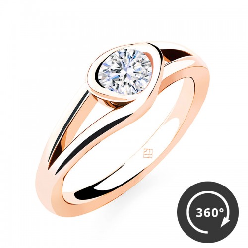 Verlobungsring "Glamorous Love" – Rosé