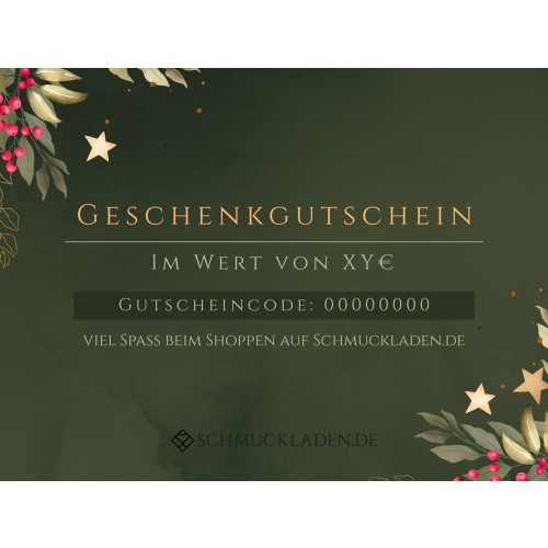 Geschenkgutschein Elegant Christmas