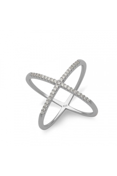 Statementring 925er Silber Zirkonia