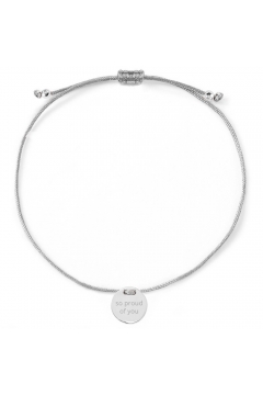 Armband "so proud of you" mit Rückseitengravur - 925 Sterlingsilber