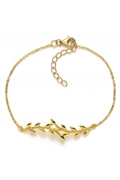 Armband Olivenzweig - 925 Sterlingsilber