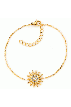 Armband Sunburst mit Zirkonia