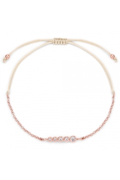 Stoffarmband Variance - 925 Sterlingsilber