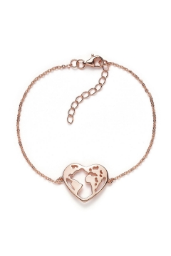 Armband Weltenherz - 925 Sterlingsilber