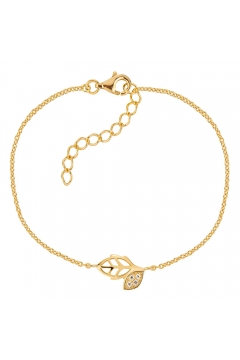 Armband Crystal Leaf