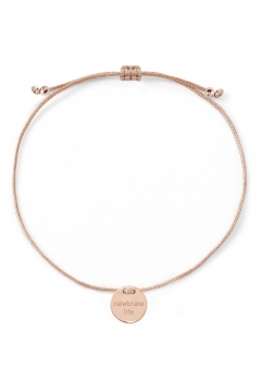 Armband "celebrate life" mit Rückseitengravur - 925 Sterlingsilber