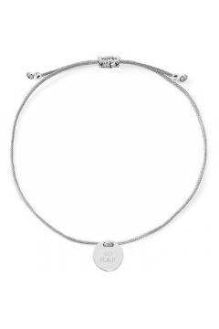 Armband "go for it" mit Rückseitengravur - 925 Sterlingsilber