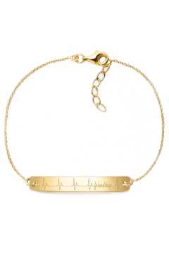 Armband Herzschlag "Friendship" - 925 Sterlingsilber