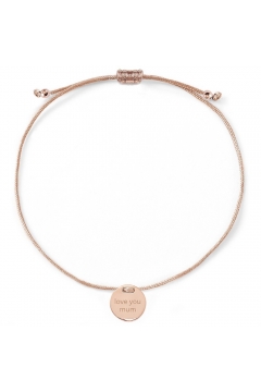 Armband - love you mum - Rückseitengravur möglich 