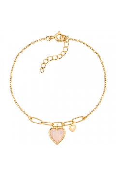 Armband Pastel Heart - 925 Sterlingsilber