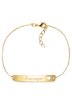 Armband "Trauzeugin" - 925 Sterlingsilber