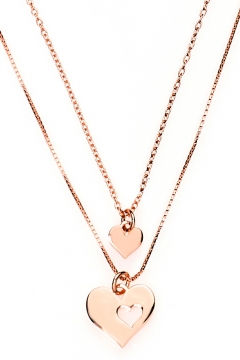 Herzkette Family Love - individuell gravierbar