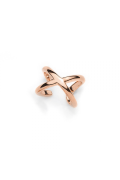 Earcuff "OpenX" | einzeln - 925 Sterlingsilber