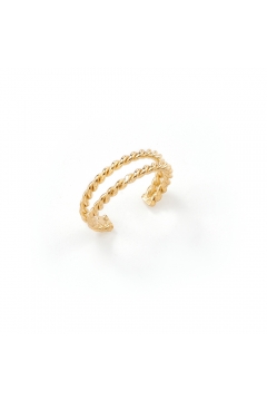 Gedrehter filigraner Earcuff  | einzeln - 925 Sterlingsilber