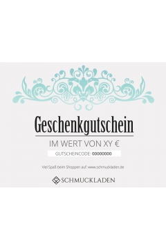 Geschenkgutschein Mint Floral 