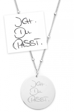 Gravurkette Imagine "Deine Handschrift" - individuell gravierbar