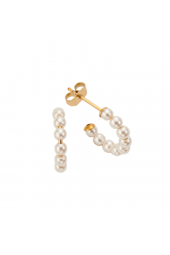 Halbcreole mit Perlen Pure Pearls