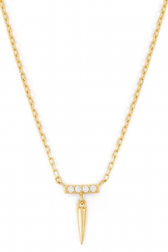 Halskette Charmed mit Zirkonia - 925 Sterlingsilber