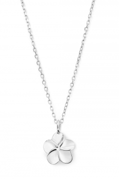 Halskette Blume - 925 Sterlingsilber
