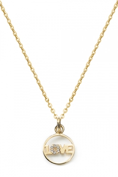 Love-Kette Glitter I 925 Sterlingsilber