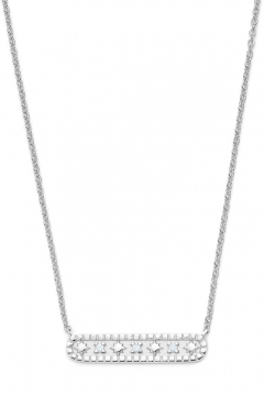 Halskette Milky Way mit Zirkonia - 925 Sterlingsilber