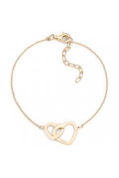 Gravierbares Herz-Armband Together - 925 Sterlingsilber